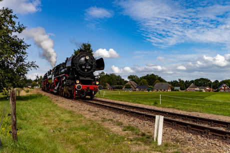 de stoomtrein, altijd leuk