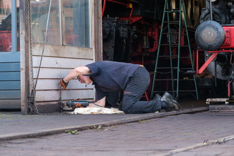 man at work