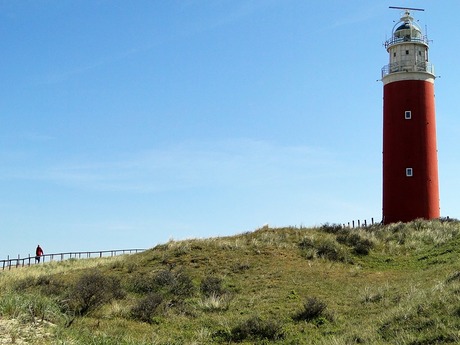 De vuurtoren, op het noordelijkste punt van Texel.