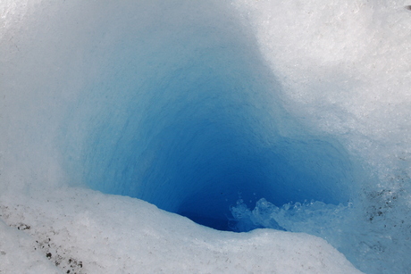 gletsjer waterval