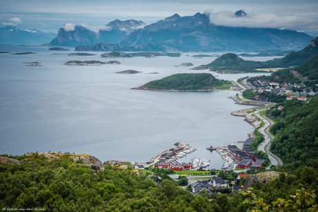 Bodø uitzicht - Noorwegen