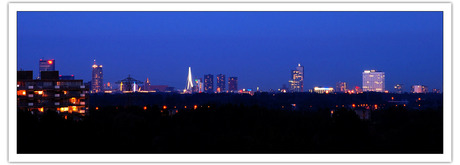 Rotterdam vanuit Delft