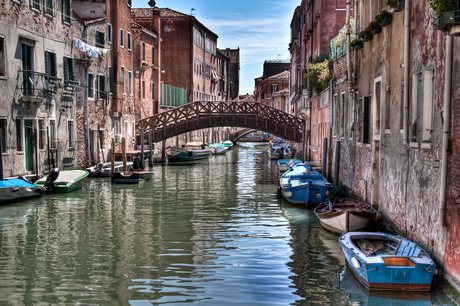 A canal in Venice