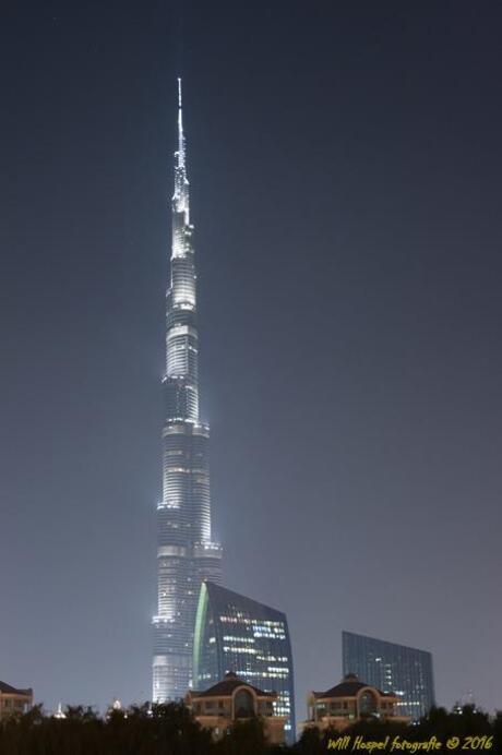 Burj Khalifa by night