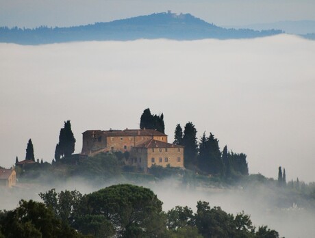 Wijnhuis in Toscane