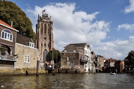 Stadsgezicht in Dordrecht 