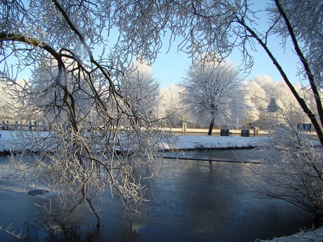 Wilhelminakanaal in de winter