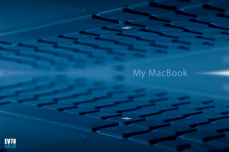 MacBook Blue