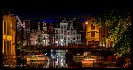 Ghent by night.