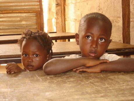 kinderen in Gambia 1