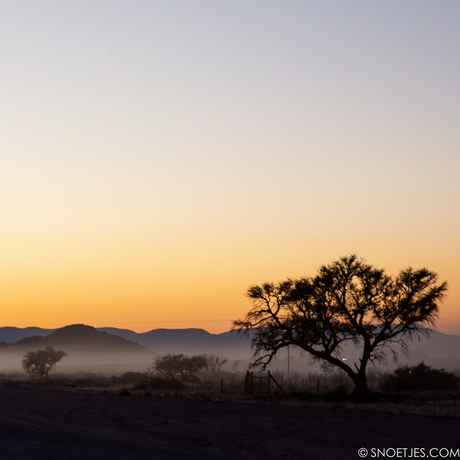 Namibian sunrise