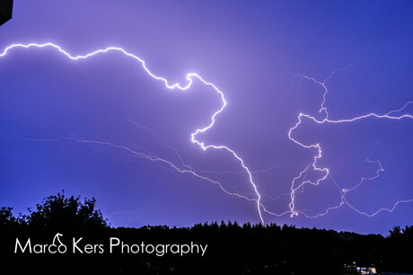 Lightning strikes