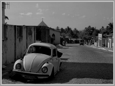 Straat in Brazilie