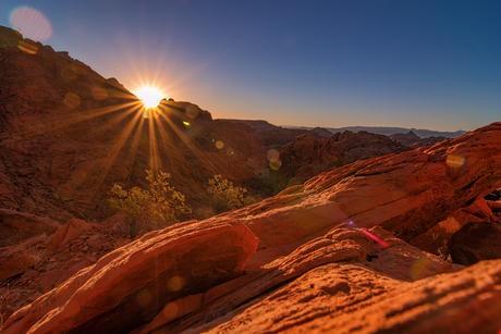 Valley of fire state park sunrise