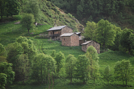 Berghuisje in de franse alpen