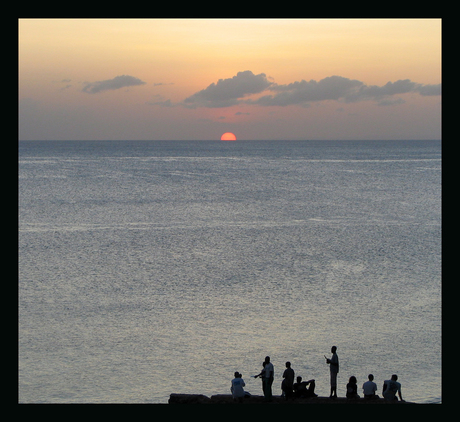 Zonsondergang Zanzibar