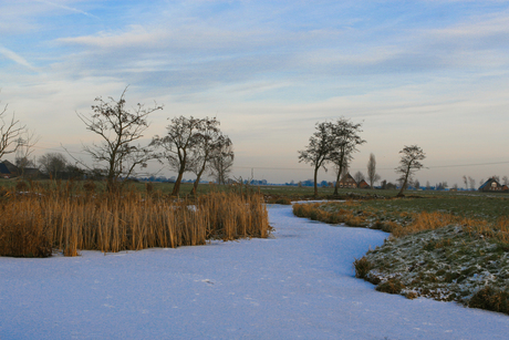 Een wandelroute over water