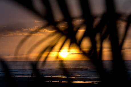 Zonsondergang Noordwijk