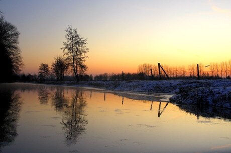 Koude winterochtend