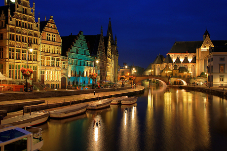 Gent nachtfoto