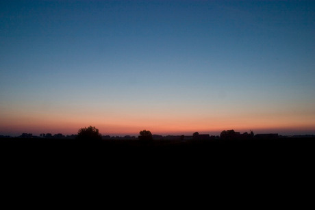 Mooie lucht boven Middelstum.