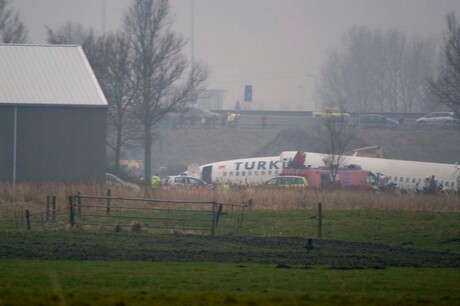 vliegtuig ongeluk schiphol