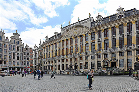 De grote markt in Brussel