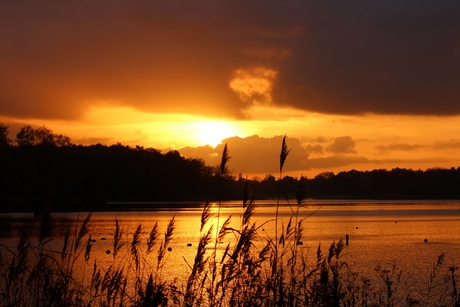 Zon onder het blijft mooi