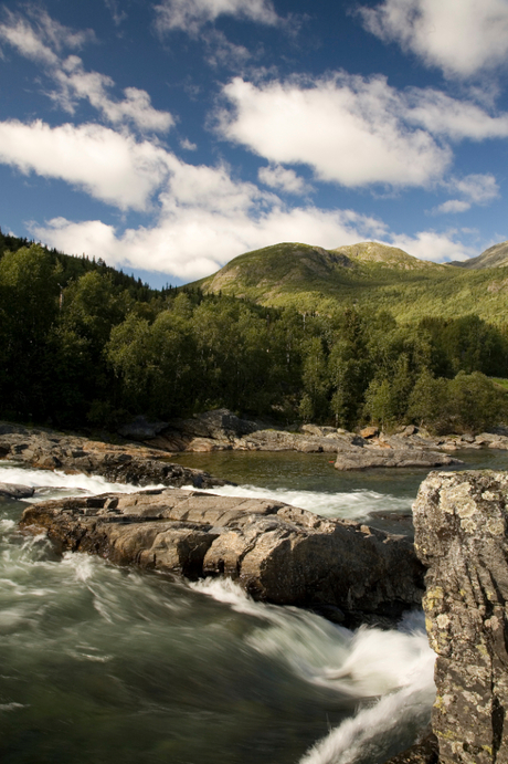 Waterval in Noorwegen