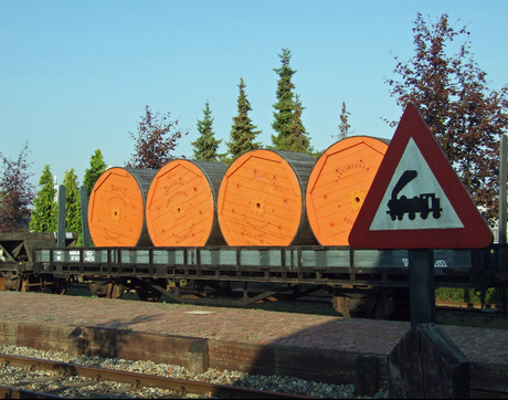 Rongenwagen in de zon