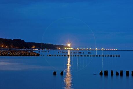 nacht aan de oostzee