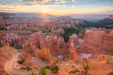 Zonsopkomst in Bryce Canyon National Park