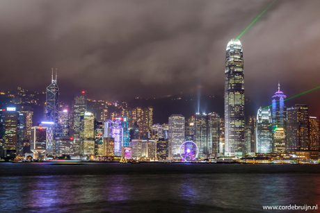 avond in Hong Kong