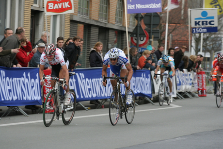 In sprint naar de finish