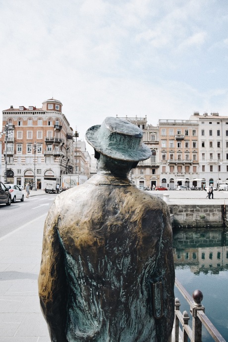 James Joyce in Trieste, Italy