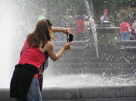 inzoomen in Central Park NY