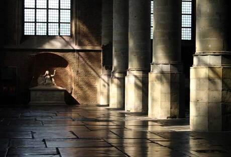 Licht in de kerk