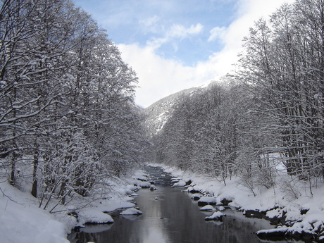 Riviertje in Heiligenblutt