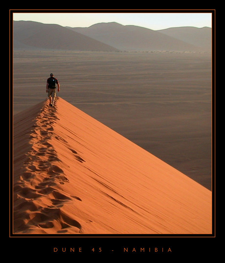 Walking the dune