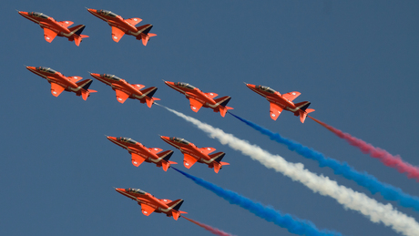 red arrows