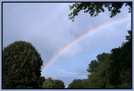 Rainbow(s) in the sky....