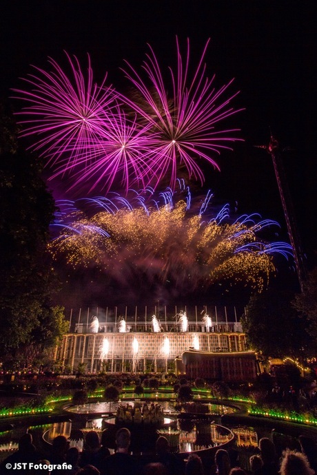 Vuurwerk in Tivoli