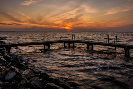 Zonsopkomst Grevelingenmeer