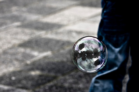 De wereld in een zeepbel