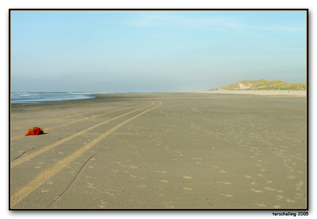 Zomeravond op het strand