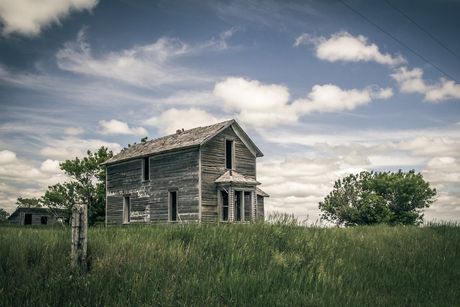 Abandoned house in South Dakota
