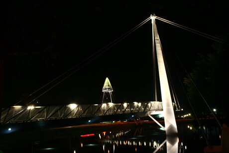 Foto fietsbrug