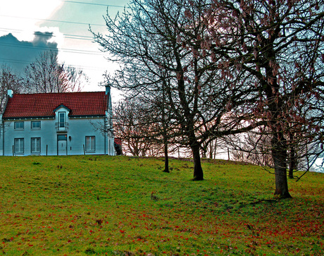 Huisje op de berg