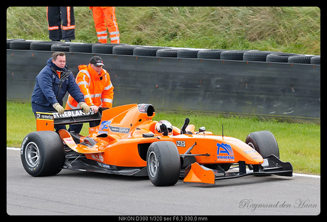 A1GP Team NL Jeroen staat stil