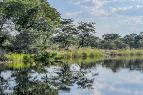 kwando rivier - namibie